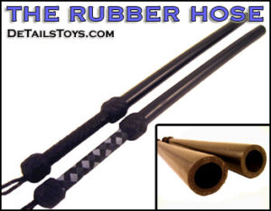 details toys rubber hose flogger